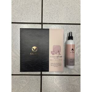 Volumizing Soft-Grip Rollers 18 Medium Long Curler Clips With Flex Spray New